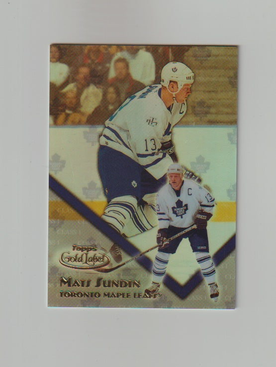 2000-01 Topps Gold Label #24 Mats Sundin