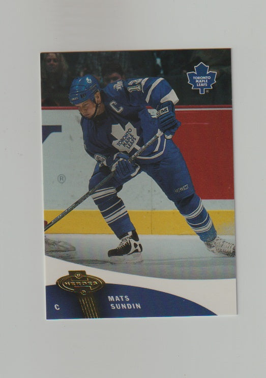 2000-01 Upper Deck Heroes #111 Mats Sundin
