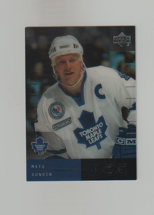 2000-01 Upper Deck Ice #38 Mats Sundin