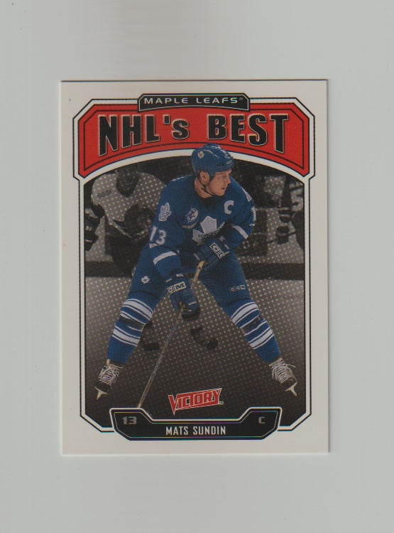 2000-01 Upper Deck Victory #326 Mats Sundin