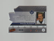 Load image into Gallery viewer, 2001-02 Atomic Gold #93 Mats Sundin
