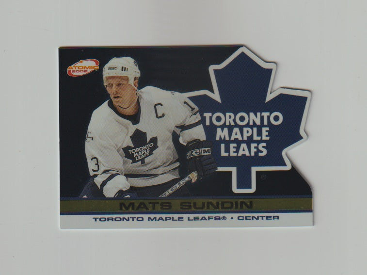 2001-02 Atomic Gold #93 Mats Sundin