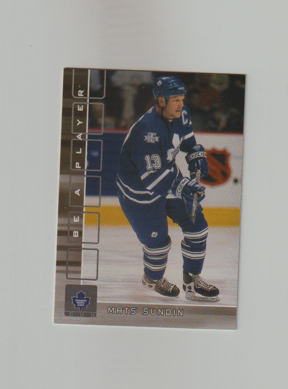 2001-02 BAP Memorabilia #298 Mats Sundin