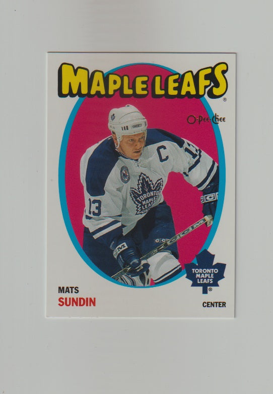 2001-02 O-Pee-Chee Heritage Parallel #19 Mats Sundin