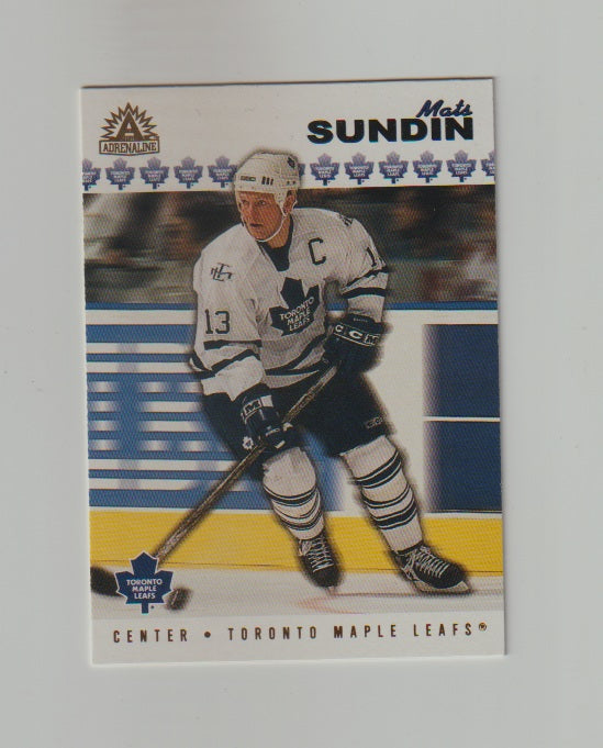2001-02 Pacific Adrenaline #185 Mats Sundin
