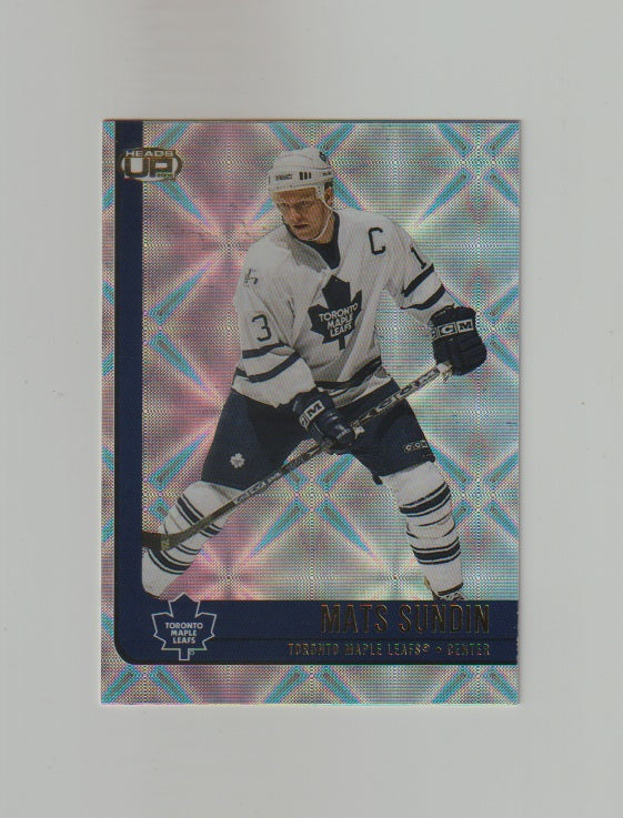 2001-02 Pacific Heads Up #92 Mats Sundin