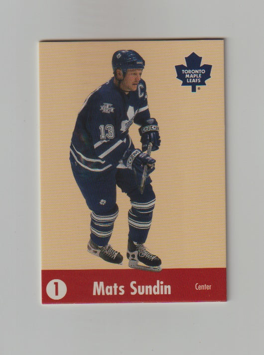2001-02 Parkhurst He Shoots He Scores 1 Point Mats Sundin