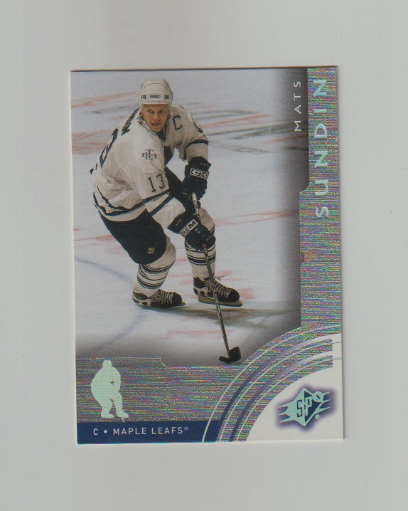 2001-02 SPx #65 Mats Sundin