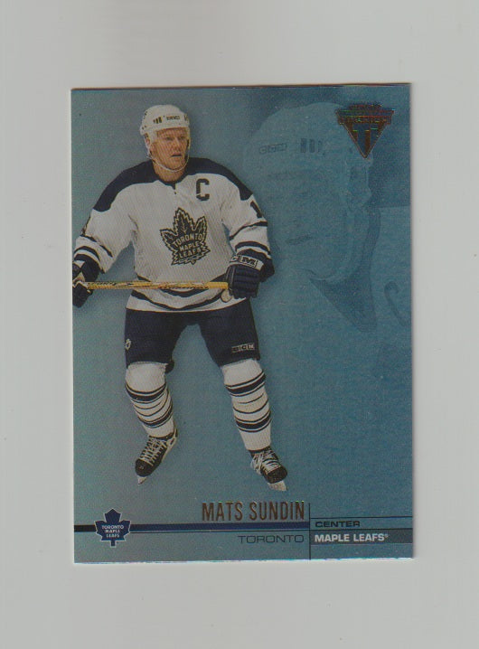 2001-02 Titanium #132 Mats Sundin