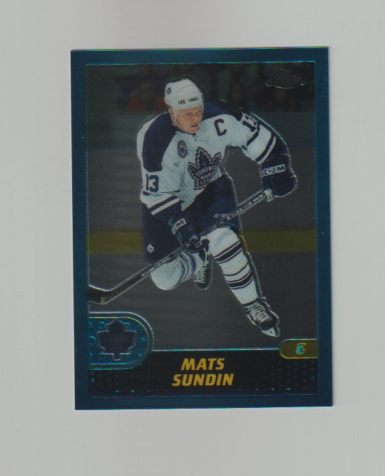 2001-02 Topps Chrome #19 Mats Sundin