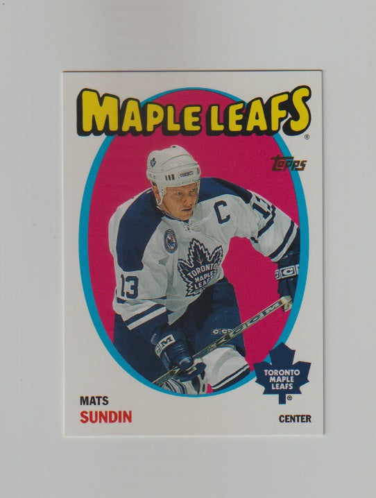 2001-02 Topps OPC Parallel #19 Mats Sundin