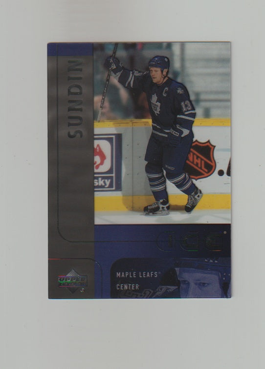 2001-02 Upper Deck Ice #122 Mats Sundin