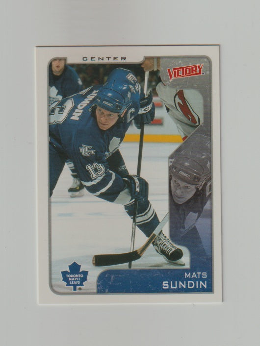 2001-02 Upper Deck Victory #326 Mats Sundin