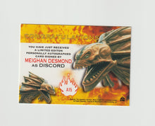 Load image into Gallery viewer, 2001 Hercules the Complete Journeys Autographs #A15 Meighan Desmond as Discord
