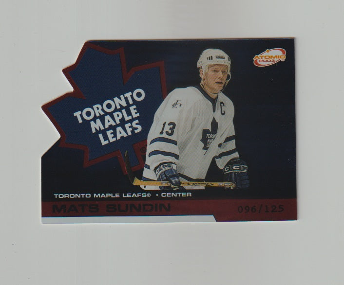 2002-03 Atomic Red #94 Mats Sundin