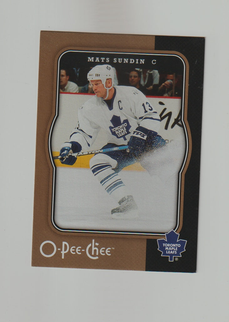 2002-03 O-Pee-Chee Jumbos #22 Mats Sundin