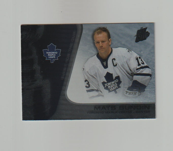 2002-03 Pacific Quest for the Cup #93 Mats Sundin