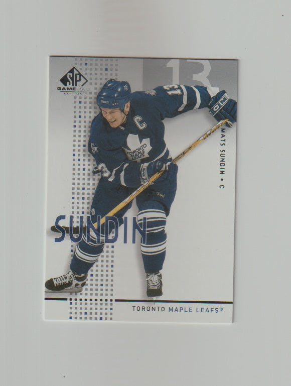 2002-03 SP Game Used #46 Mats Sundin
