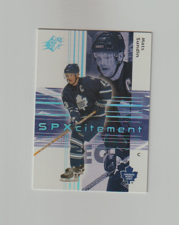 2002-03 SPx SPXcitement #99 Mats Sundin
