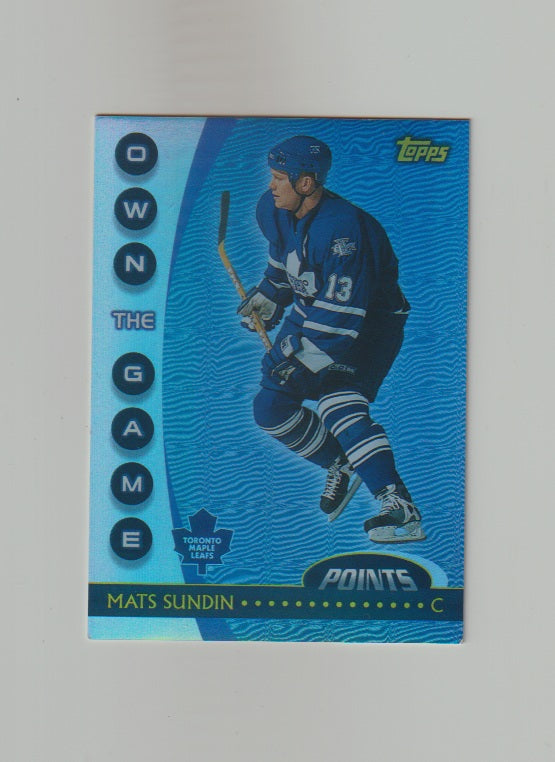 2002-03 Topps Own the Game #OTG4 Mats Sundin