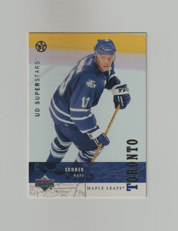 2002-03 UD Superstars #244 Mats Sundin