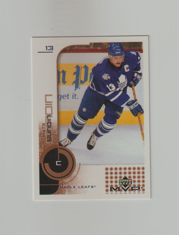 2002-03 Upper Deck MVP #175 Mats Sundin