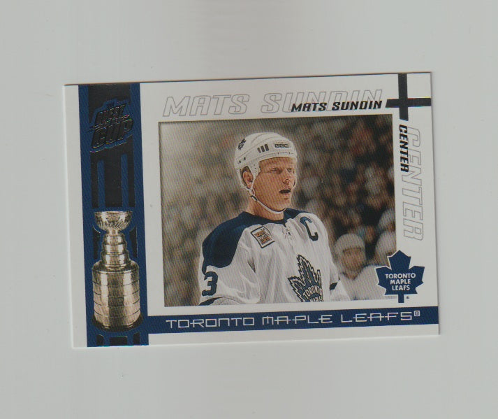 2003-04 Pacific Quest for the Cup #96 Mats Sundin