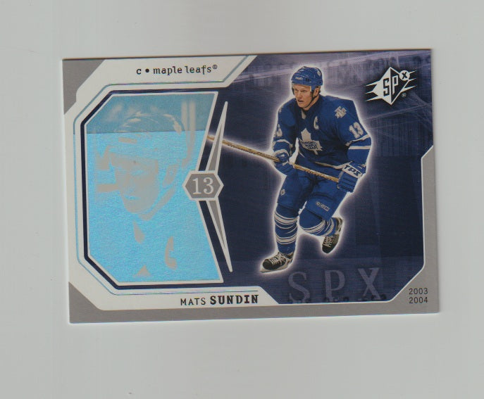 2003-04 SPx #93 Mats Sundin
