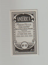 Load image into Gallery viewer, 2003-04 Topps C55 Minis America Back #10 Marian Hossa
