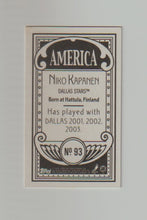 Load image into Gallery viewer, 2003-04 Topps C55 Minis America Back #93 Niko Kapanen

