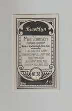 Load image into Gallery viewer, 2003-04 Topps C55 Minis Brooklyn Back #26 Mike Johnson
