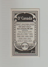 Load image into Gallery viewer, 2003-04 Topps C55 Minis O Canada Back #125 Jamie Langenbrunner

