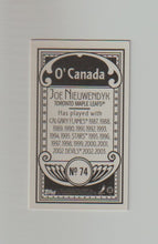 Load image into Gallery viewer, 2003-04 Topps C55 Minis O Canada Back #74 Joe Nieuwendyk
