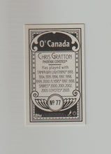 Load image into Gallery viewer, 2003-04 Topps C55 Minis O Canada Back #77 Chris Gratton
