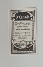Load image into Gallery viewer, 2003-04 Topps C55 Minis O Canada Back #84 Ossi Vaananen

