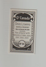 Load image into Gallery viewer, 2003-04 Topps C55 Minis O Canada Back #94 David Legwand
