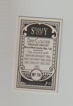 Load image into Gallery viewer, 2003-04 Topps C55 Minis Stanley Cup Back #114 Dan Cloutier
