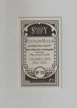 Load image into Gallery viewer, 2003-04 Topps C55 Minis Stanley Cup Back #128 Rostislov Klesla

