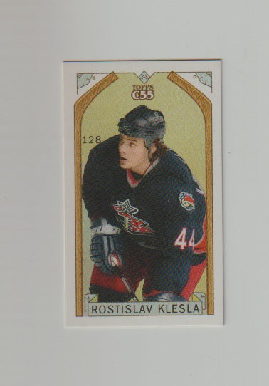 2003-04 Topps C55 Minis Stanley Cup Back #128 Rostislov Klesla