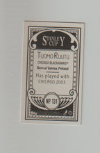 Load image into Gallery viewer, 2003-04 Topps C55 Minis Stanley Cup Back #131 Tuomo Ruutu
