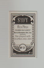 Load image into Gallery viewer, 2003-04 Topps C55 Minis Stanley Cup Back #21B Rick Nash
