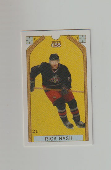 2003-04 Topps C55 Minis Stanley Cup Back #21B Rick Nash