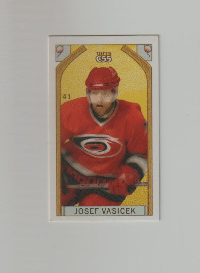 2003-04 Topps C55 Minis Stanley Cup Back #41 Josef Vasicek