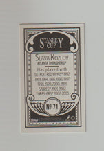 Load image into Gallery viewer, 2003-04 Topps C55 Minis Stanley Cup Back #71 Slava Kozlov
