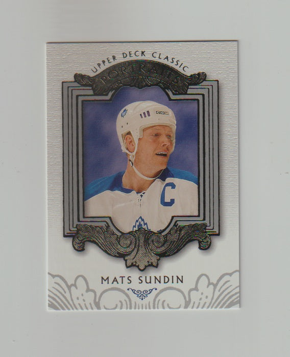 2003-04 Upper Deck Classic Portraits #91 Mats Sundin
