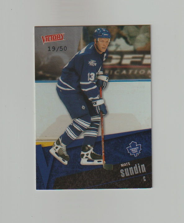 2003-04 Upper Deck Victory Silver #177 Mats Sundin