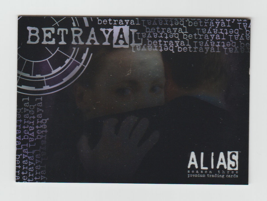 2003 Alias Season 3 Betrayal #BL1 Vaughn/Lauren