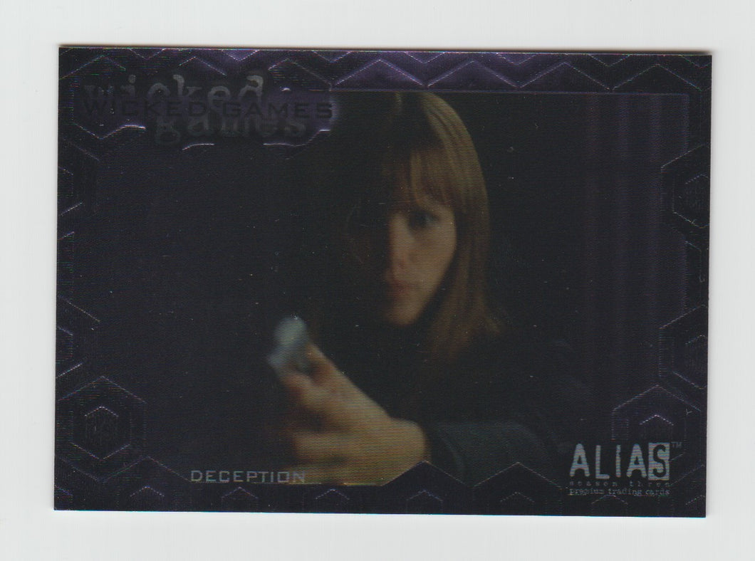 2003 Alias Season 3 Wicked Games #WG5 Deception