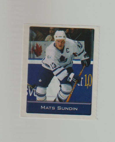 2003 NHL Sticker Collection #133 Mats Sundin