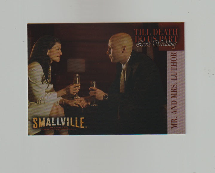 2003 Smallville Season 2 Till Death Do Us Part #dp5 Mr. And Mrs. Luthor